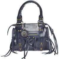 Leder Handtasche mit Henkel