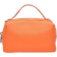 Handtasche mit Tragegriff aus Leder