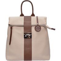 Leder-Cabrio-Rucksack-Tasche