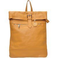Lederrucksack mit Schnallendetail