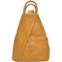Leder-Wandelrucksack-Umhängetasche