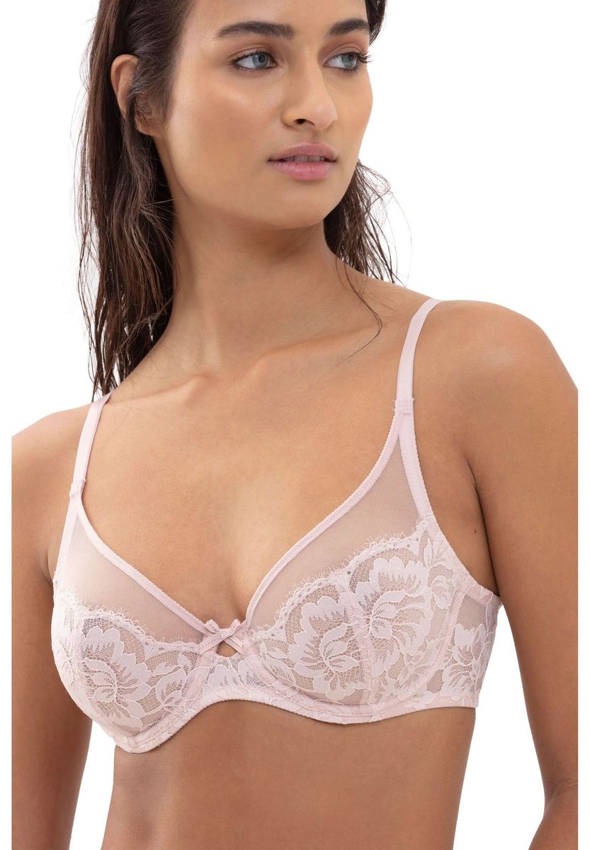 Blumen-Spitzen-Bügel-BH