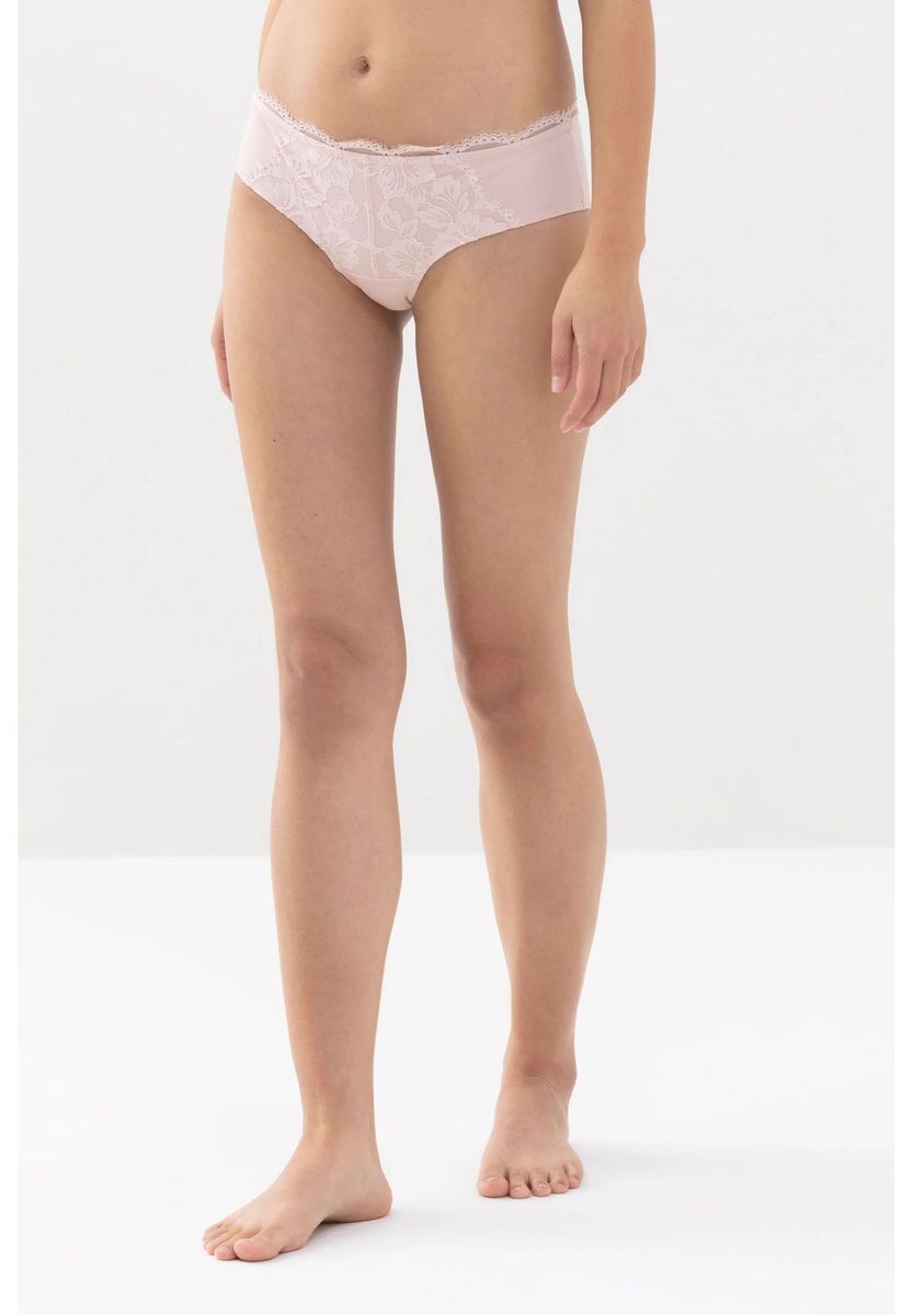 Hipster-Slip mit floraler Spitze