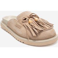 Carol Tassel Leder-Mule