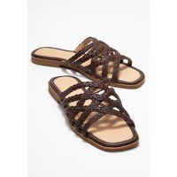 Alisha Leder Slide Sandale