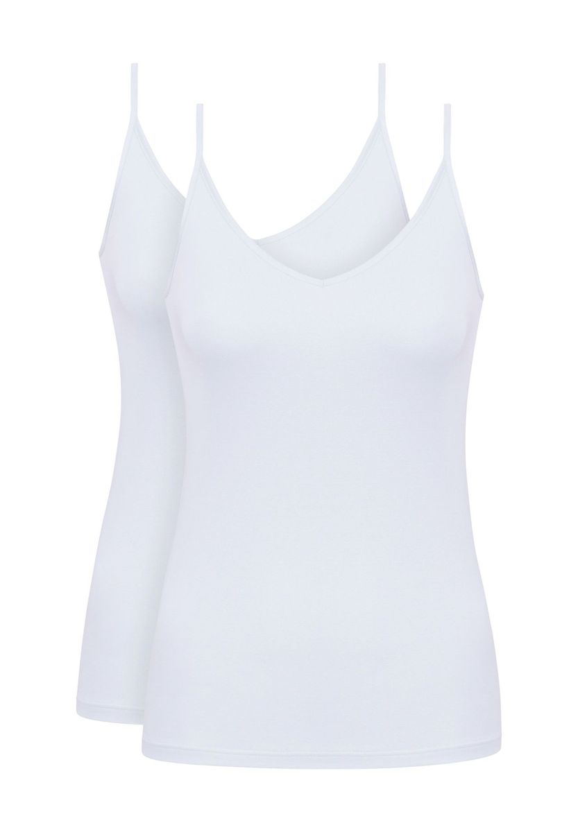 Klassisches V-Ausschnitt Tank Top Set