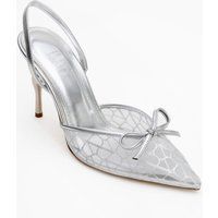 Peony Mesh Schleife Spitzer Zehenbereich Pumps (Damen)