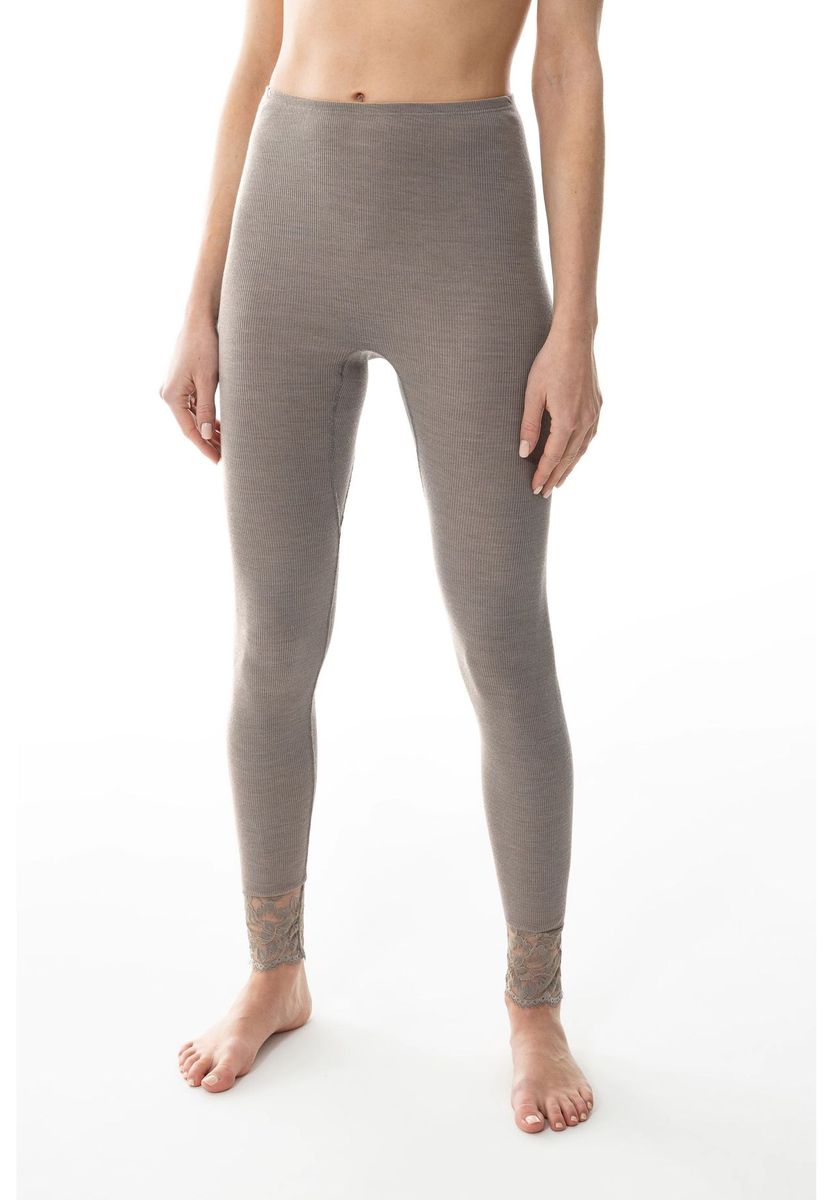 Bequeme Lounge Leggings aus Wolle-Seide