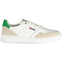 Modische Low-Profile-Sneakers mit Akzenten