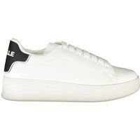 Minimalistische weiße Mode-Sneakers