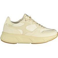 Moderne neutral getönte Mode-Sneakers