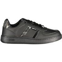 Elegante schwarze Damen-Sneakers mit niedrigem Profil