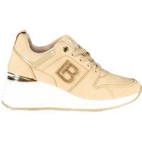 Beige Keilabsatz Mode Sneakers