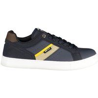 Lässige marineblaue Low-Top-Sneakers