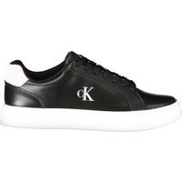 Elegante schwarze Sneakers aus Synthetikleder