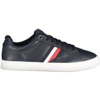 Herren Low-Top Marineleder Sneaker