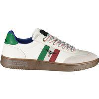 Low-Top Sneaker mit italienischer Flagge