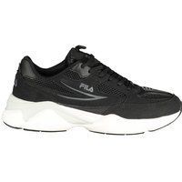 Schwarze klobige Mode-Sneakers