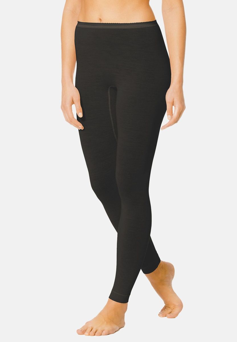 Elegante Leggings aus Wolle-Seide-Mischung