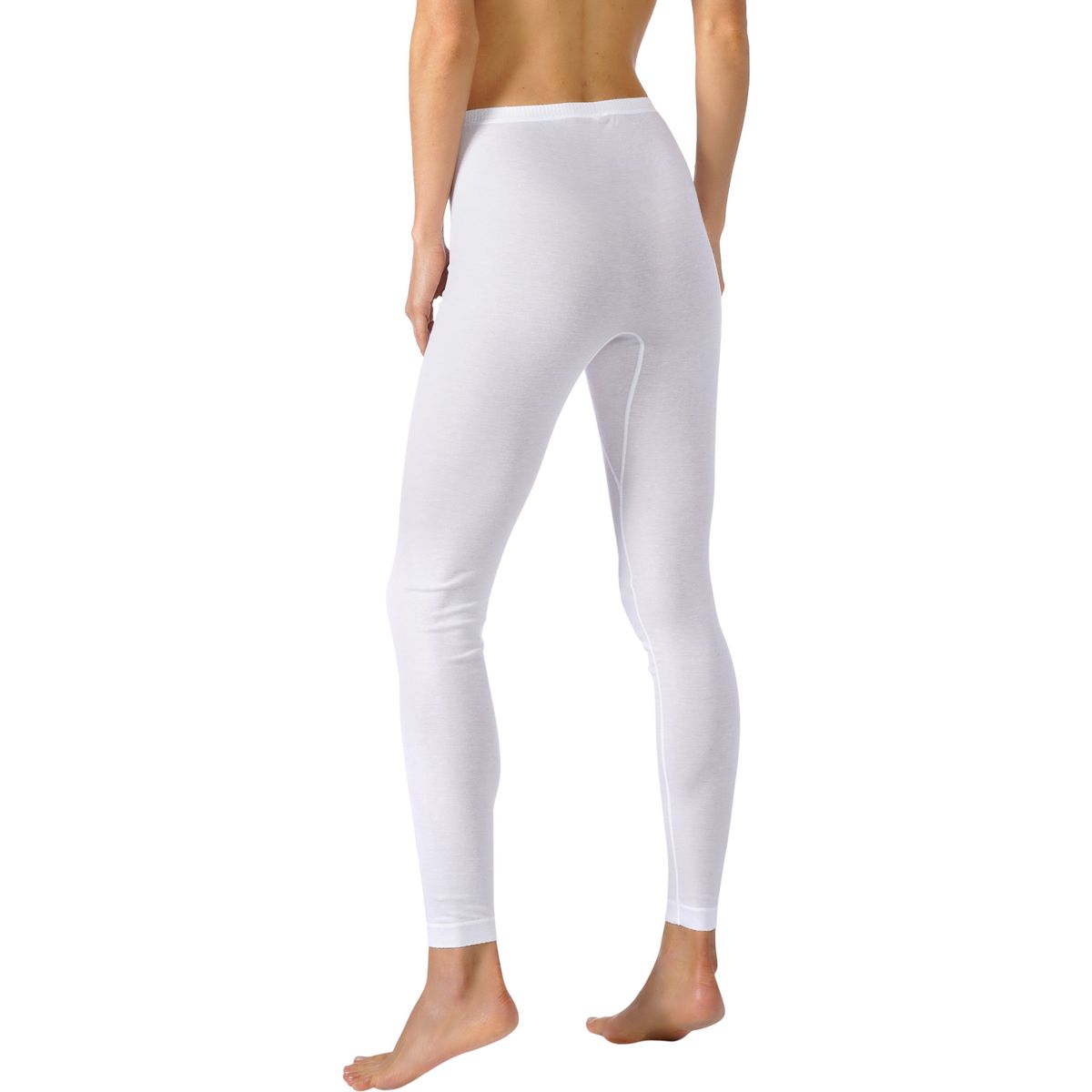 Nahtlose Baumwoll-Leggings mit Taillensitz