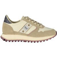 Beige Retro-Sneaker