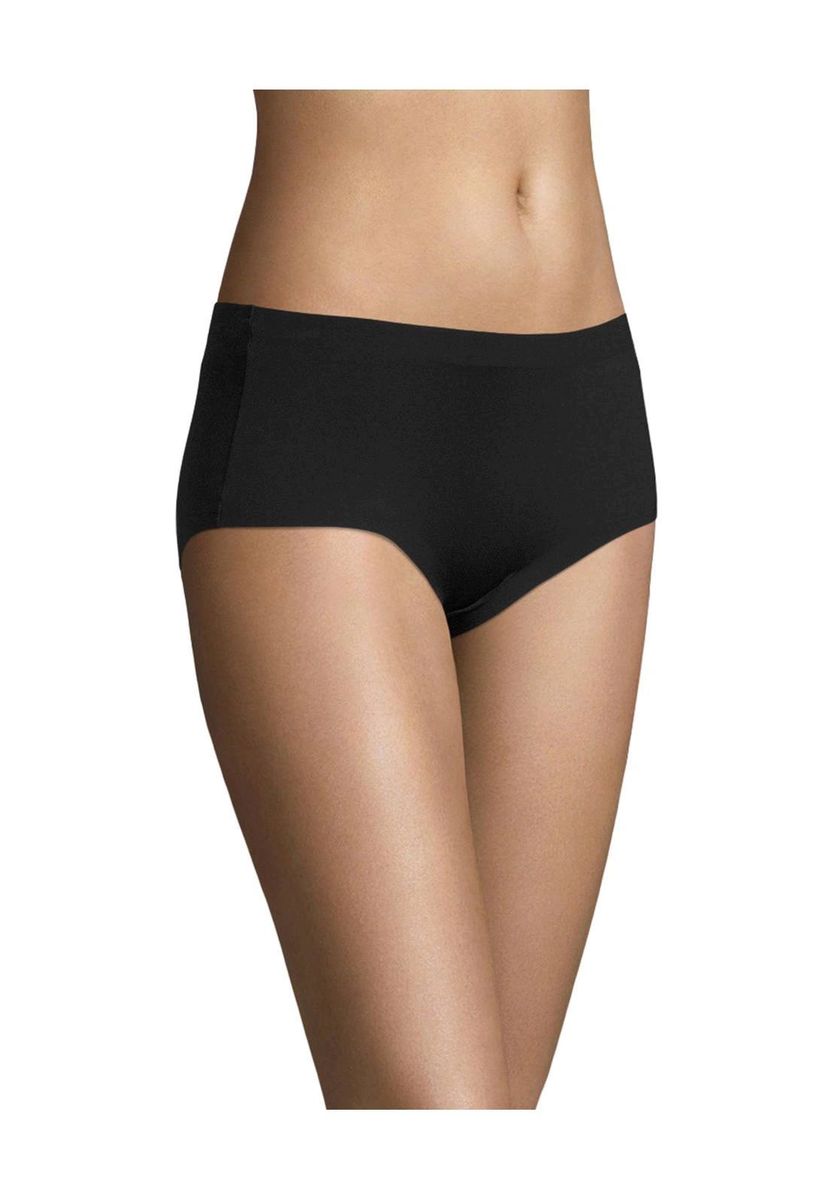 Nahtloser Stretch Midi Slip