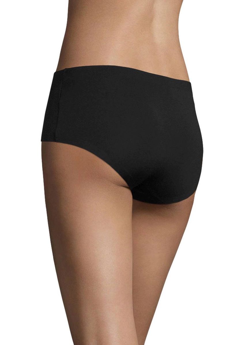 Nahtloser Stretch Midi Slip