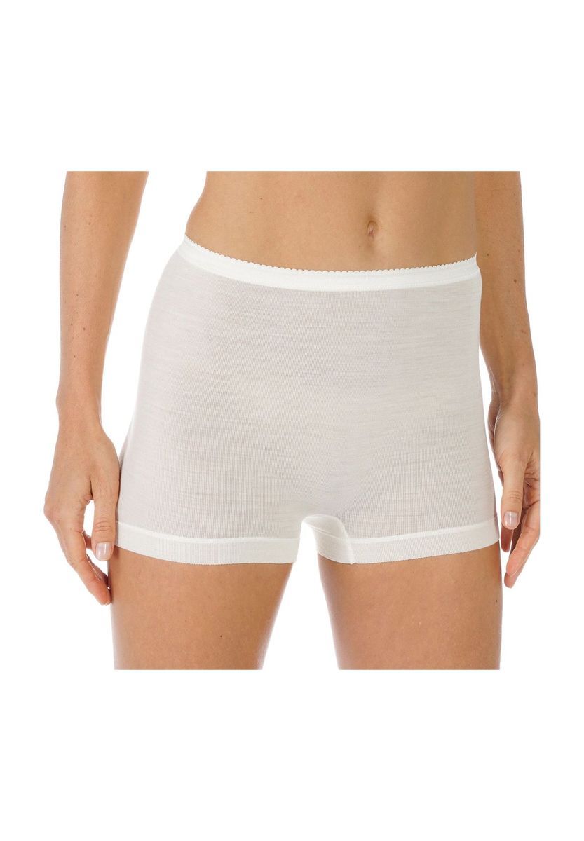 Klassischer, hochtaillierter Baumwollslip