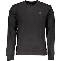 Klassisches schwarzes Sweatshirt aus Baumwollmischung