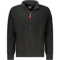 Herren Fleece Sweatshirt mit Reißverschluss