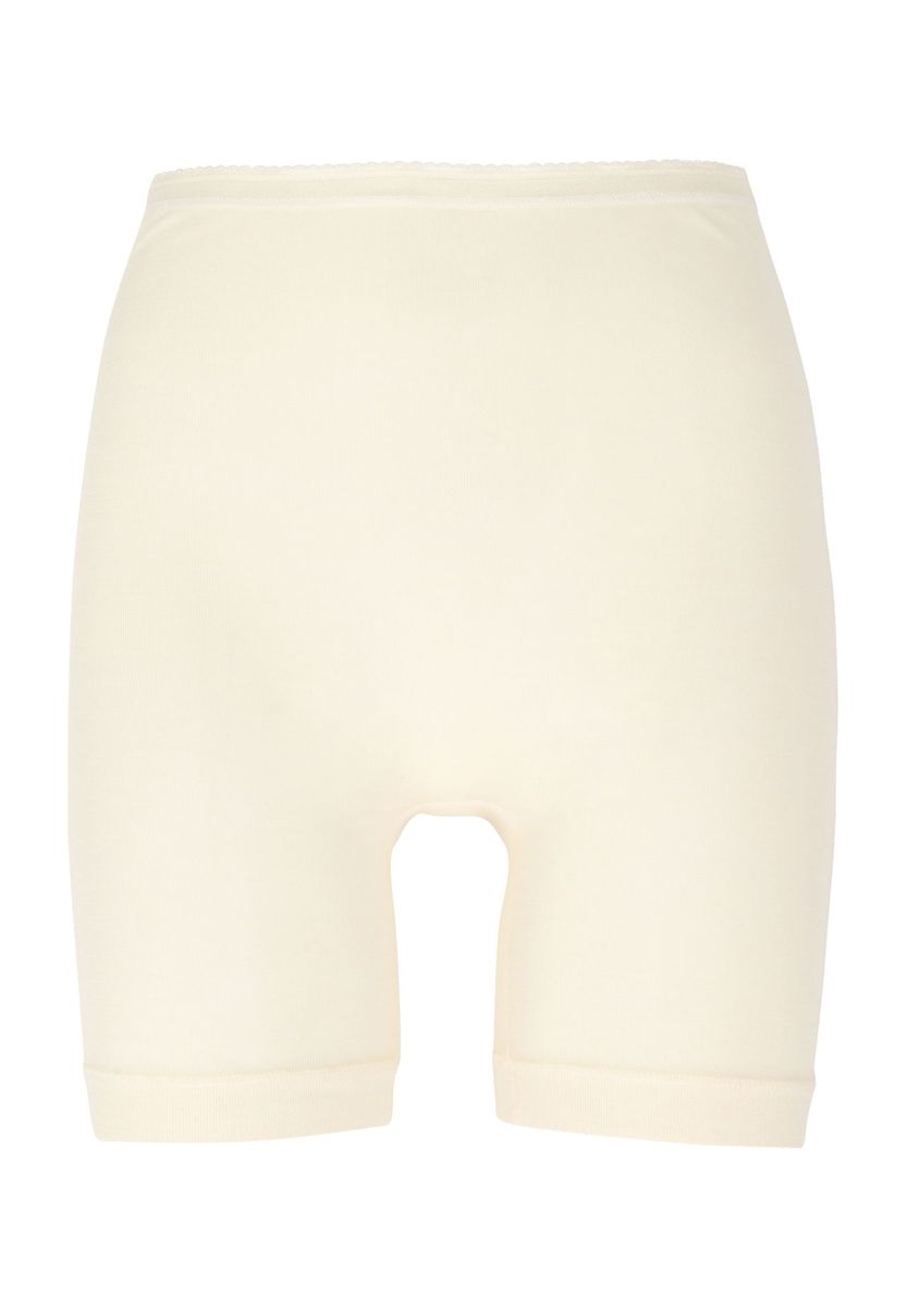 Nahtlose Unterwäscheshorts aus Wolle und Seide für Damen