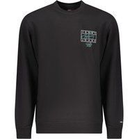 Herren Baumwoll-Sweatshirt mit Rundhalsausschnitt