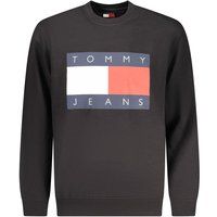 Baumwoll-Sweatshirt mit Logo-Rundhalsausschnitt