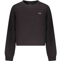 Lässiges, verkürztes Sweatshirt aus Baumwollmischung