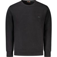 Herren Baumwoll-Sweatshirt mit Rundhalsausschnitt