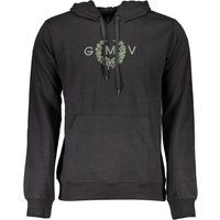 Herren Baumwollmischung Logo Kapuzenpullover