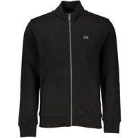 Schwarzes Herren Sweatshirt aus Baumwolle