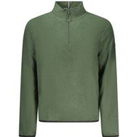 Grüner Fleece Half-Zip Pullover