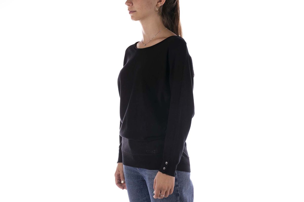 Eleganter Pullover mit Fledermausärmeln