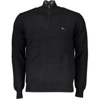 Herren-Strickpullover mit Viertelreißverschluss