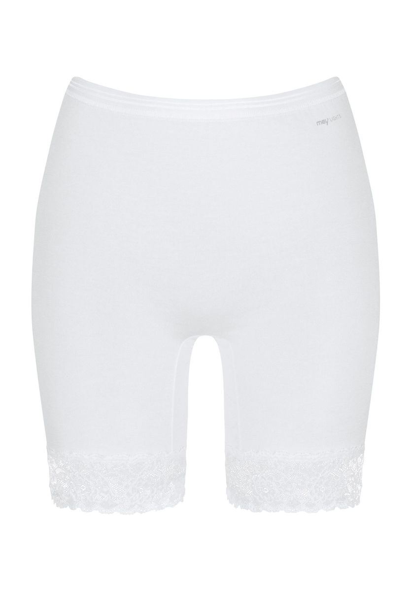 Damen Long Panty Shorts mit Spitze