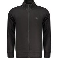 Schwarzes Herren Sweatshirt aus Baumwollmischung