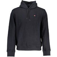 Lässiger Baumwollmisch-Hoodie mit Logo