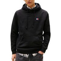 Klassischer Hoodie mit Flaggen-Logo, normale Passform
