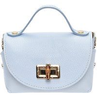 Ledertasche mit goldenen Ringen