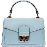Lederhandtasche mit Griff