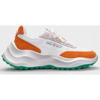 Weiße & orange Atlantis Casa Sport Sneakers
