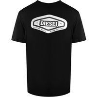 Modernes Basic Logo Baumwoll T-Shirt