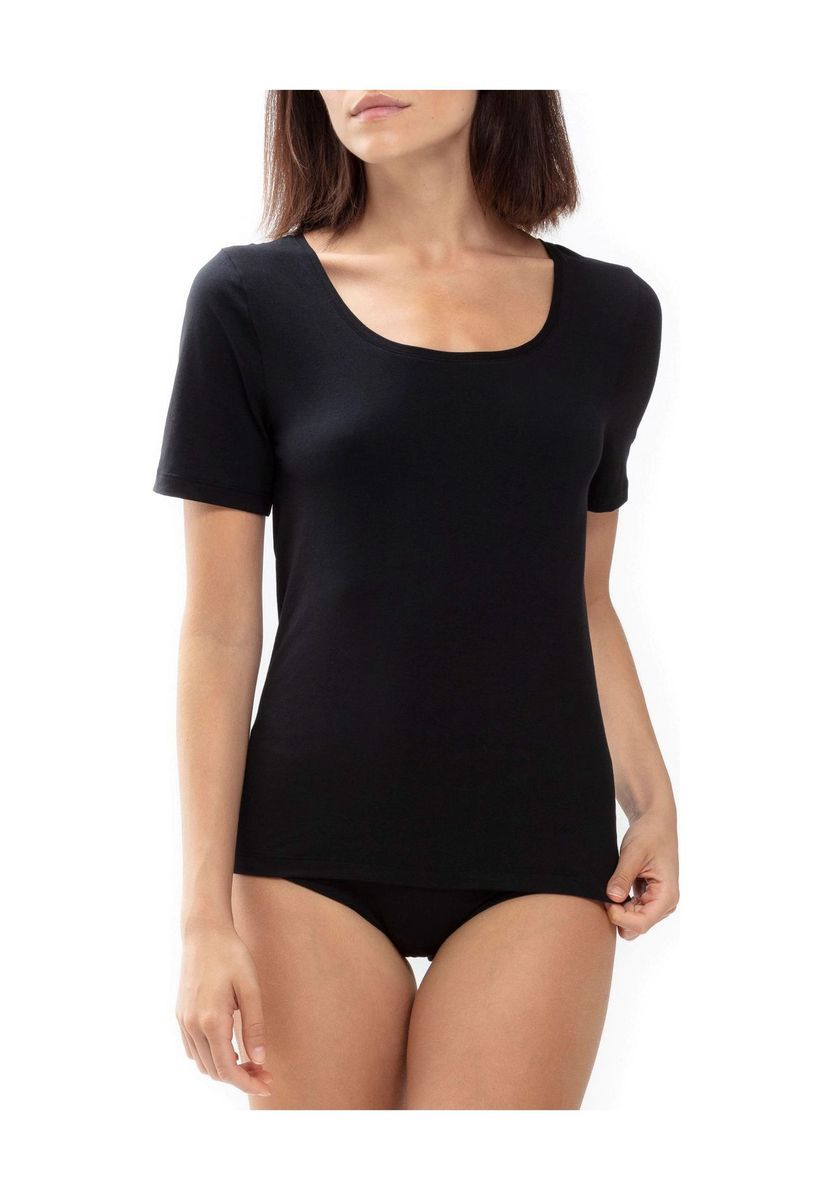 Klassisches T-Shirt mit Rundhalsausschnitt