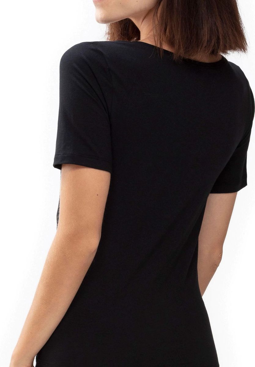 Klassisches T-Shirt mit Rundhalsausschnitt